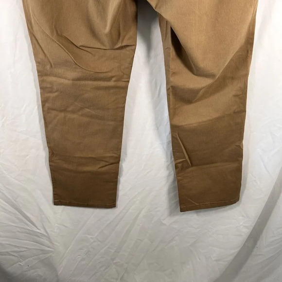 Old Navy Pants Men's 38x32 Brown Straight Cotton Blend Work Office New - Picture 8 of 8